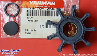 Yanmar Impeller für 3JH und 4JH, original 129470-42532