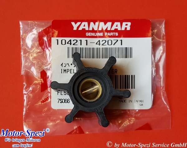 Yanmar Impeller, passt für 2QM15, YSM, YSE, YSB, original 104211-42071