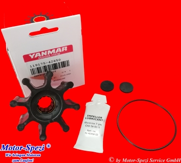 Yanmar Impeller für 4LH, 4BY und 6BY, original 119175-42650 ersetzt 120650-42310