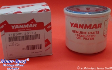 Yanmar Ölfilter für GM-Serie, YM-Serie, 3JH, original 119305-35170 ersetzt 119305-35151