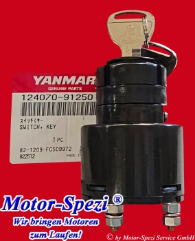 Yanmar Zündschloss passt für 3GM Serie, original 124070-91250