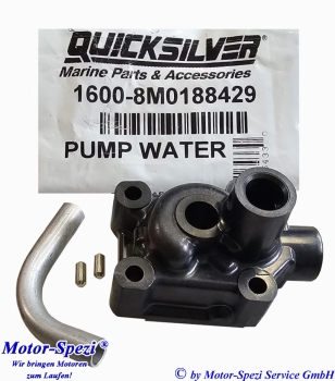 Quicksilver Pumpengehäuse für 2- und 4-Takt Außenbordmotoren, original 8M0188429 ersetzt 47-16156