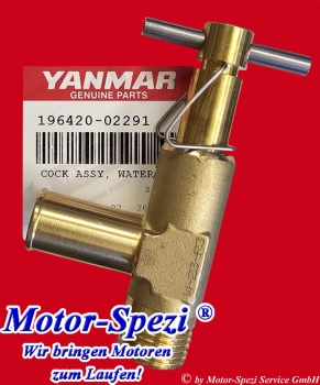 Yanmar Seewasserventil für Saildrive SD20, SD25, SD30, original 196420-02291 ersetzt 196420-02290