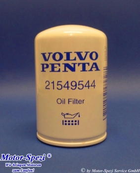 Volvo Penta Ölfilter für MD21B und AQD21B, original 21549544 ersetzt 3581621