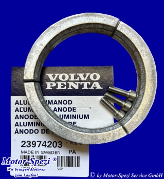 Volvo Penta Aluanode für 2- und 3-Blatt- Faltpropeller, original 23974203 ersetzt 3858399 und 3858400