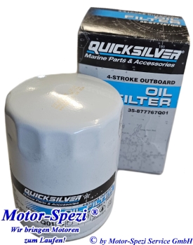 Quicksilver Ölfilter für 4-Takt Verado Außenbordmotoren, original 35-877767Q01