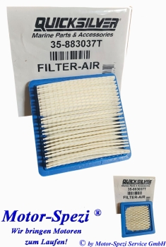 Quicksilver Luftfilter für Mercury 75 - 125PS 3-Zylinder 1,5L, original 35-883037T