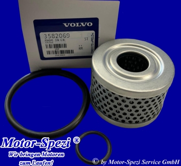 Volvo Penta Ölfilter für HS25 bis HS85 Getriebe, original 3582069