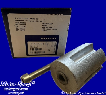 Volvo Penta Cast iron Anode (Gusseisen) für IPS10-A bis IPS20-E, original 3593981