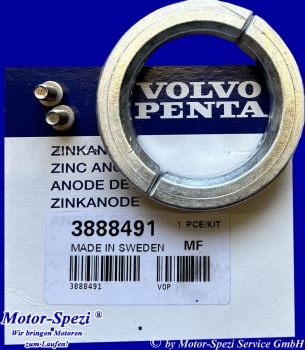 Volvo Penta Zinkanode für 2-Blatt- Faltpropeller, original 3888491