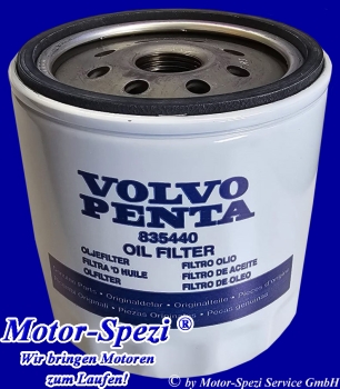 Volvo Penta Ölfilter für 3.0GS, 4.3GXi-B und 4.3GXi-C, original 835440