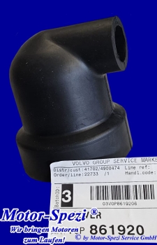 Volvo Penta Haube für Wärmetauscher MD2010, MD2020 und MD2030, original 861920