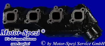 Abgassammler für Volvo Penta AQ120, AQ125, AQ140 und AQ145, ersetzt 855387