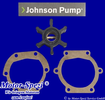 Johnson Impeller für Volvo Penta 2010 - 2040, D1-13 - D2-40, MD3B u. MD17, ersetzt 22222936, 875808 und 3586497