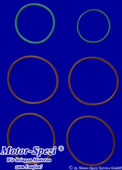 Wärmetauscherdichtungssatz für Volvo Penta D1-13, D1-20, D1-30 und D2-40