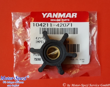 Yanmar Impeller, passt für 2GM, 2GM20, 3GM und 3GM30, original 104211-42071