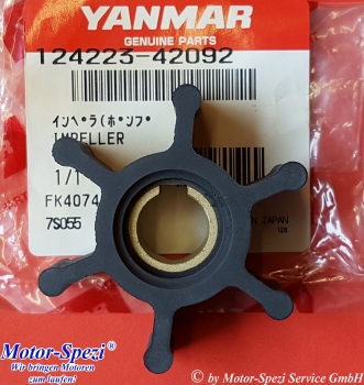 Yanmar Impeller für 2GM20F und 3GM30F, original 124223-42092