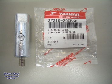 Zinkanode, original Yanmar 27210-200550