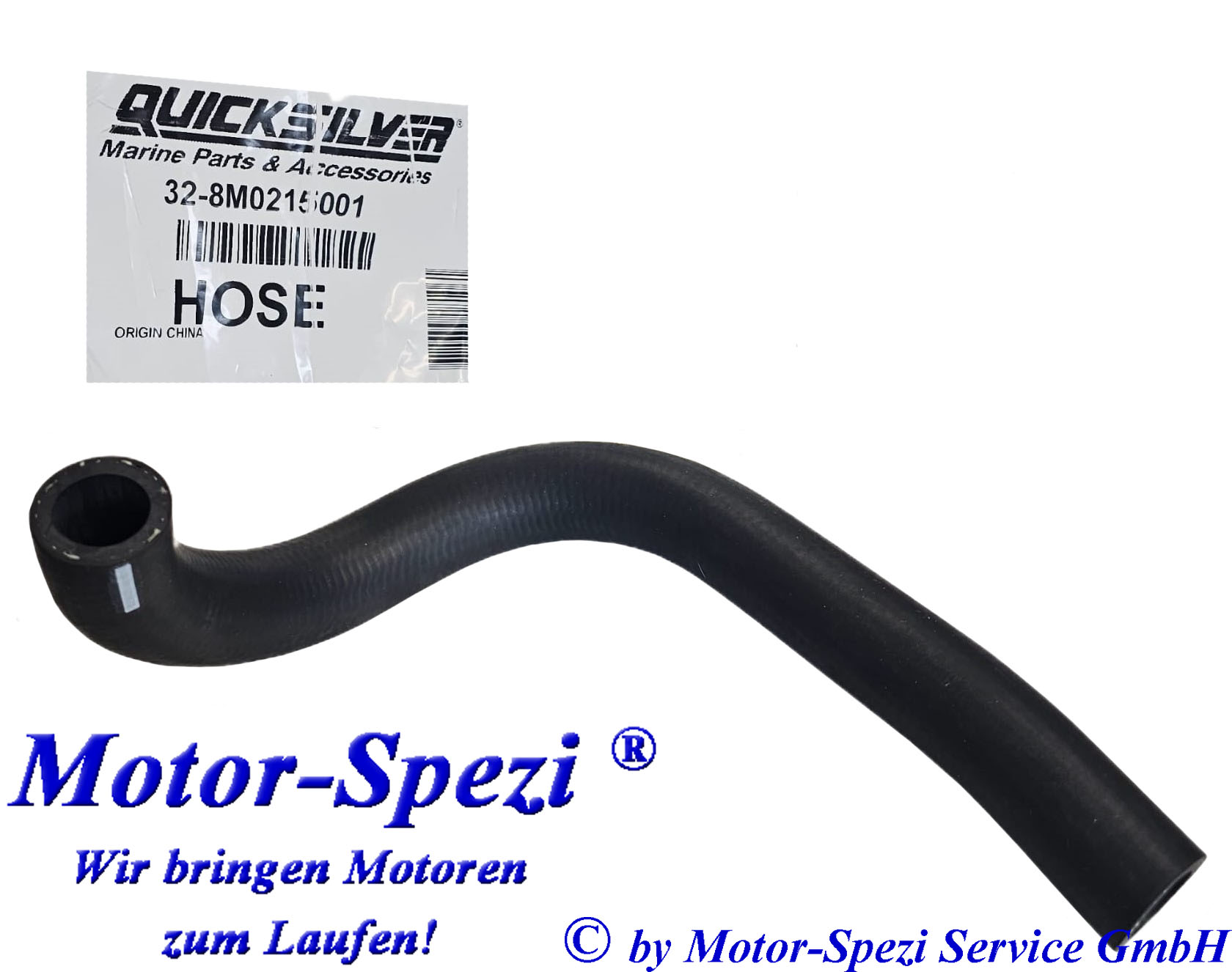 Motor-Spezi - Quicksilver Kühlwasserschlauch, passt für Mercruiser 