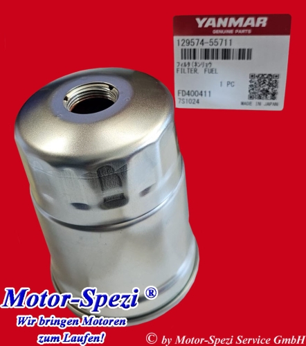 Yanmar Kraftstofffilter für 4JH, original 129574-55711 ersetzt 129574-55710