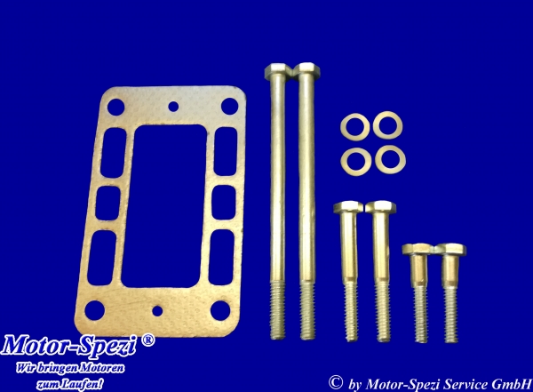 Montagesatz für Volvo Penta 5.0 + 5.7 Liter V8 vor 1994 für Abgasbogen 856891
