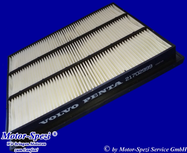 Volvo Penta Luftfilter für D4, D6, D9 und D11, original 21702999 ersetzt 3818541