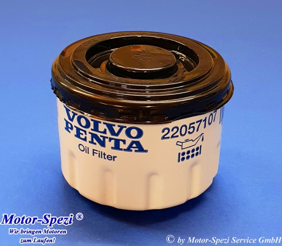 Volvo Penta Ölfilter für MB10 und HS1 Getriebe, original 22057107 ersetzt 834337