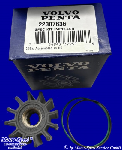 Volvo Penta Impeller für V6 & V8, original 22307636