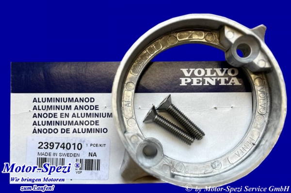 Volvo Penta Aluanode für DuoProp, original 23974010 ersetzt 875821 und 876138