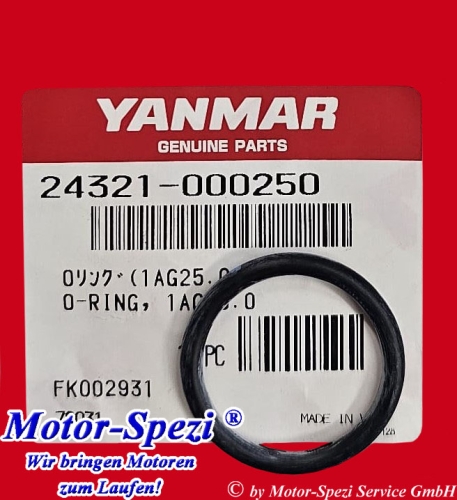 Yanmar Zinkanode Dichtungsring, original 24321-000250