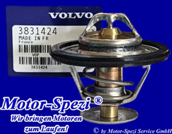 Volvo Penta Thermostat 82° passt für D31, 32, 41, 42, 43, 44 und 300, original 3831424