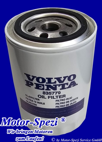 Volvo Penta Ölfilter für Benzinmotoren, original 835779