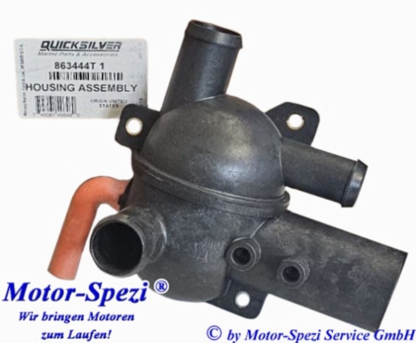 Quicksilver Thermostatgehäuse für Mercruiser 4.3L, 5.0L und 6.2L, original 863444T1