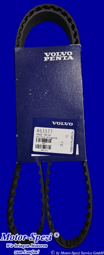 Volvo Penta Zahnriemen für AQ120,125,131,140,145,230 und 250, original 463377