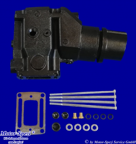 Abgasbogen für Volvo Penta OMC V8 Ford Motoren, ab Baujahr 1993, ersetzt 3863061